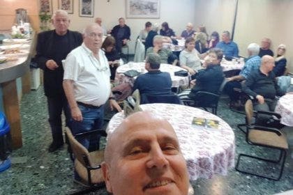 הרצאה בחוג בית במושב רגבה, ליד נהריה