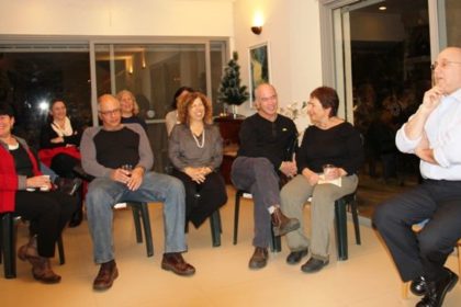 הרצאה בחוג בית בראש העין
