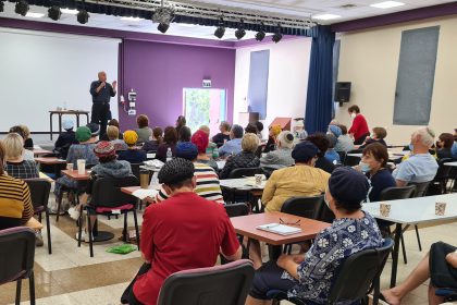 הרצאה בקתדרה בקרני שומרון